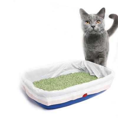 China Sustainably selling well all over the world thicken and durable Cat Litter Box Liners with drawstring for sale