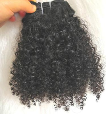 China Wholesale Cambodian Curly Raw Human Hair Double Remy Kinky Curly Wefted Virgin Hair Bundles for sale