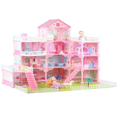 China Mini Furniture Dollhouse 2022 Funny And Educational Most Popular Doll Toy Furniture DIY Play Toy House For Girls for sale