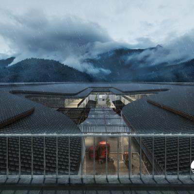 China Architectural visualization of high quality service to design of the concept of the hotel NOT DETERMINED for sale