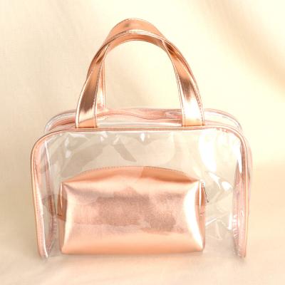 China Wholesale High Quality Women Bag Handbag 2021 Transparent Waterproof PVC Shoulder Tote Beach Bags Silicone Handbags for sale