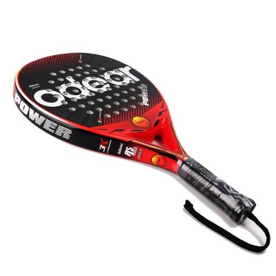 China High Quality 3K Carbon EVA Colorful Customized Paddel Firm And Tenacious Racket for sale