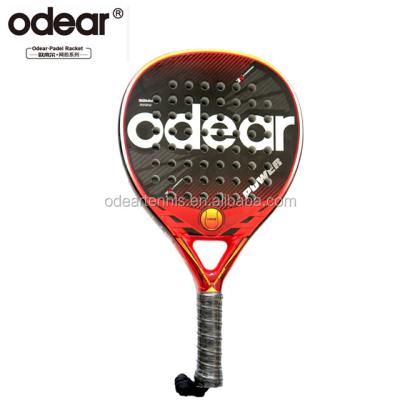 China 3K Carbon Paddel Racket Carbon Fiberglass Eva Paddle Racket for sale