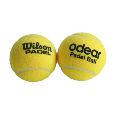 China Padel Games Padel Ball OEM Customized Padel Ball With 45% Wool Needle Felt for sale