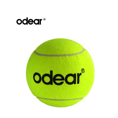 China Odear Factory Wholesale Air Inflation Customized Logo Big Size Promotion Tennis Ball 9 inch for sale