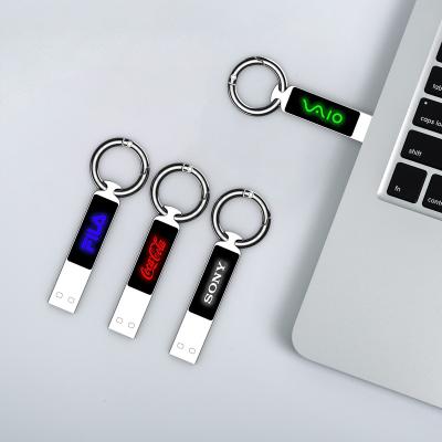 China Custom Carabiner LED Flash USB LED Drive Flash Drive for Promotion 16GB 32GB 64GB for sale