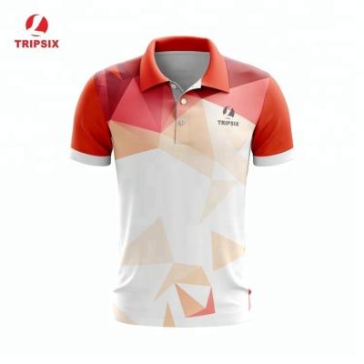 China High Quality Custom Made 100% Polyester Anti Shrink Polo Shirt for sale