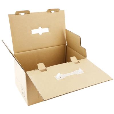 China Wholesale Recyclable Foldable Cardboard Eco - Friendly Paper Educational Packaging Boxes Children Toy Gift Box With Handle for sale