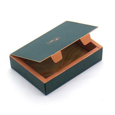 China Recyclable Luxury Eco-Friendly Green Personalized Foldable Packaging Paper Products Holiday Box Gift Flip Book Boxes For Health for sale