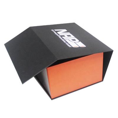 China Hot Sale Folding Magnet Recyclable Flip Boxes Biodegradable Packaging Gift Box For Electronic Mug for sale