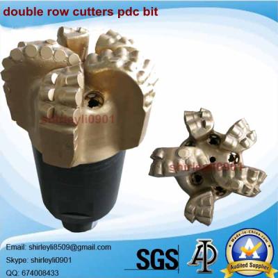 China Well Drilling API PDC Drill Bits / Matrix PDC Drill Bits For Water / Oil Field Drilling for sale