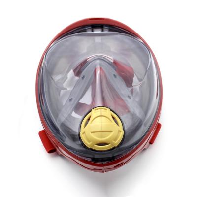 China New Design Wide View 2 in 1 Diving Mask and Snorkel Full Face Anti-Veil Mask for sale