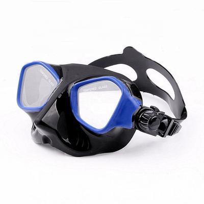 China High Quality Air Intake Mask Equipment Low Volume Silicone Scuba Diving Swimming Snorkeling Goggles for sale