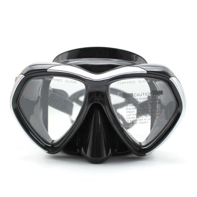 China Waterpoof New Products Diving Mask Snorkeling Dive Mask For Swimming Silicone Tempered Glass Scuba for sale