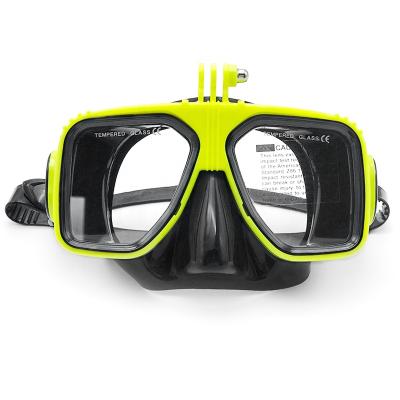 China OEM Design Underwater Design Scuba Goggles Waterproof Scuba Goggles Breathable Silicone Strap Freediving Diving Mask for sale