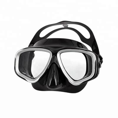 China China Best Waterproof Anti-fog Silicone Speed ​​Snorkeling Swimming Diving Mask For Prescription Lens for sale