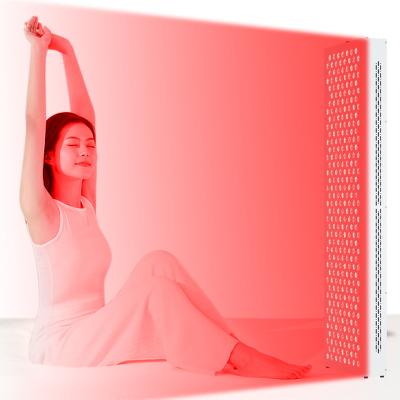 China Ful Body Position Led Sauna 660Nm 850Nm Red Light 1500W Infrared Light Therapy Panel Factory Commercial Wholesale Price 920*280*70mm for sale