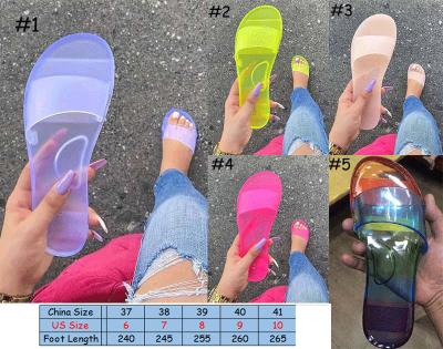 China 2021 Summer Women Fashion Trend Slide Sandal Custom LOGO Sandals Shoes Ladies Slip On Flat Fails Vacation Outdoor Slides Freeze Sandals Shoes for sale