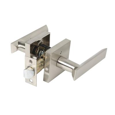 China Tubular Lever For Interior Lever Door Privacy Push Up Bar Handles Interior Lever Sets S7510 for sale