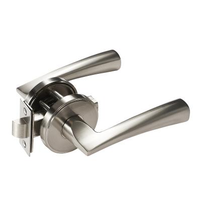 China Modern Passage Lever Set With Hidden Screw Interior Door Modern Lever Handles for sale