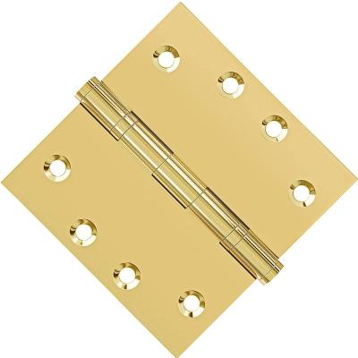 China Modern 2 Pack Ball Bearing Door Hinges 4in x 4in Square Corners Door Hinges For Exterior Doors for sale