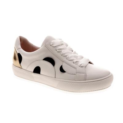 China Simple Hotselling With Sense Of Design Genuine Leather Lady And Girls Sneakers Shoes for sale