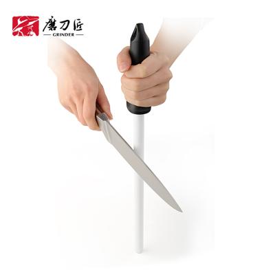 China Sustainable Tools 38cm Professional Knife Sharpener For Kitchen Accessories Ceramic Steel Sharpening Rod Durable T0843C TAIDEA for sale