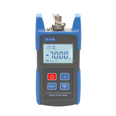 China FTTH/FTTx/HFC TL510/TM103N OPM mini fiber optic power meter with SC/FC connector for sale