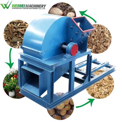 China Weiewei Corn Cob Wood Timber Crusher Crusher Cutting Shaft Working Machinery for sale