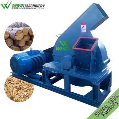 China Weiwei Sawmill Fire Wood Processor Wood Waste Forestry Log Chipper Cutting for sale