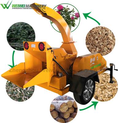 China Weiwei branch shredder machine factory supply direct power and longevity tree branch shredder machine for sale