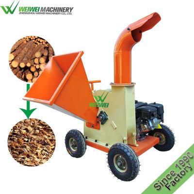 China Cutting Forestry Log Waste Weiwei Capacity 1t Wood Chip Making Wood Branches For Sale Wood Crusher for sale