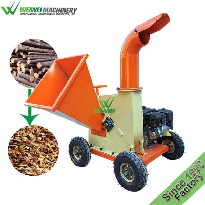 China Cutting Weiwei woodworking machine waste wood forestry log crusher mahcine for sale