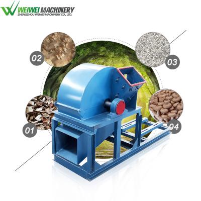 China Sawdust Mill Chips Making Weiwei Snail Breeding Wood Chipper Soft Wood Chips Pulverizing Equipment for sale