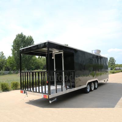 China Mobile vegetable processing plant food carts mobile concession trailer towable hot dog food trailer for sale for sale