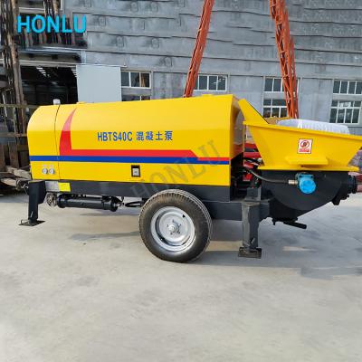 China Construction Material Shops For Construction Factory Price Mini Concrete Pump Small Concrete Diesel Mixer With Pump for sale