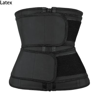 China NANBIN Antibacterial Wholesale Latex Waist Trainer Custom Women Private Label Cincher for sale