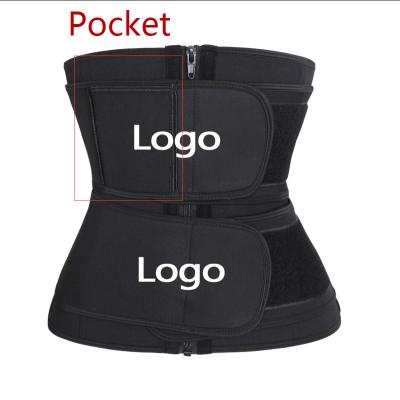 China NANBIN Factory Wholesale Custom Neoprene Waist Trainer Antibacterial Body Shaper Corset for sale