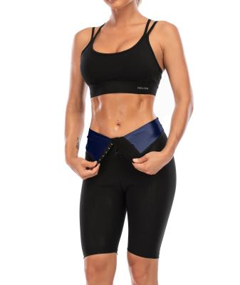 China NANBIN Antibacterial Sauna Sweat Work Out High Waist Shaper Pants Waist Trainer Shapewear Leggings for sale