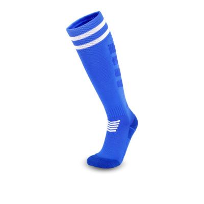 China QUICK DRY Custom non-slip professional sports socks Football socks towel bottom children's over-the-knee stockings for sale