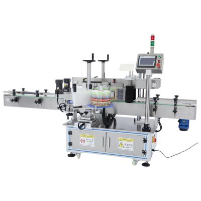 China Automatic Special Shaped Water Bottle Products Laundry Labeling Machine for sale