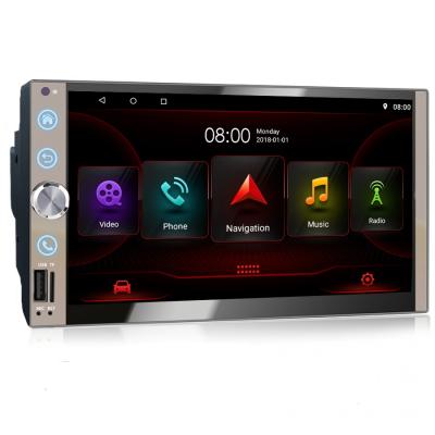 China Universal Car Stereo TV/mp3/SWC/DVR/WIFI/3G/DVD Topnavi Android 2DIN Car Radio Function Handsfree Multimedia MP5 Player FM AM Car Stereo for sale