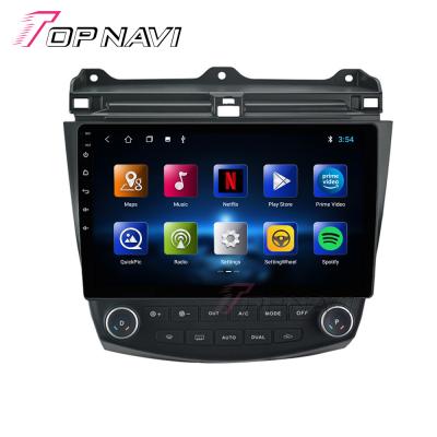 China Hot Selling Electronics Car Auto DVD Player Stereo For Honda Accord 2003 2007 Android 9.0 Quad Core Car Radio Players With GPS for sale