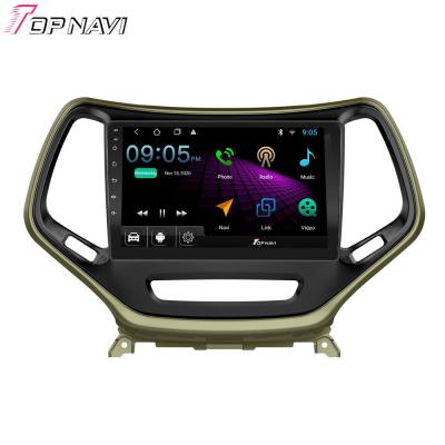 China Bluetooth Top Selling Car Multimedia Player Android 10.0 Auto Radio For Jeep Cherokee 2015 2016 2017 2018 2019 DVD GPS 4 Core for sale