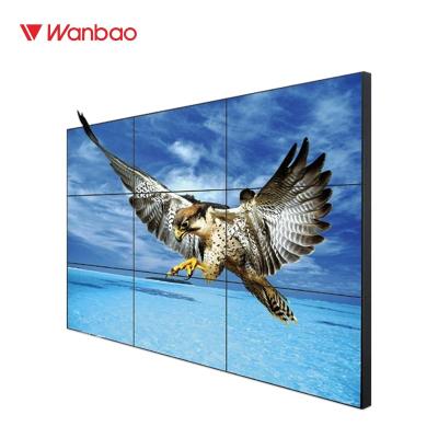 China Indoor 4K Ultra Narrow Bezel 43 50 55 65 3x3 Inch Video Wall Smart Digital Led Splicing Display Led Wall Signage for sale