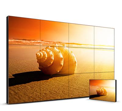 China Indoor 4K Ultra Narrow Bezel 43 50 55 65 Inch 3x3 LCD Smart Digital Wall Video Splicing Display Split Screen Advertising Screen for sale