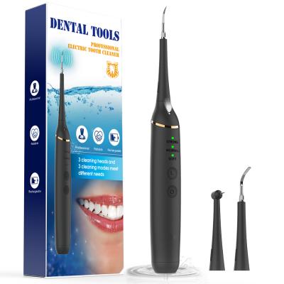 China Sector Replaceable Teeth Clean Interdental Style Effectively New Cleaning Head Scaler Rechargeable Sonic Dental Calculus Stain Clean Dental Machine for sale