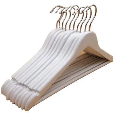 China Modern Cheap Price Custom Wooden Clothes Dryer Hanger 360 Rotation P66 White Regular Adult Wooden Clothes Hook Stretch Hanger for sale