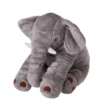 China 2021 NEW Amazon Selling China Baby Sleeping Elephant Stuffed Plush Toys Super Soft Hot Elephant Toy Pillow for sale