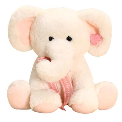 China Toutou Super Soft Plush Elephant Stuffed Elephant Plush Animal Toys For Room Decors, Pink Elephant Plushies Toys for sale